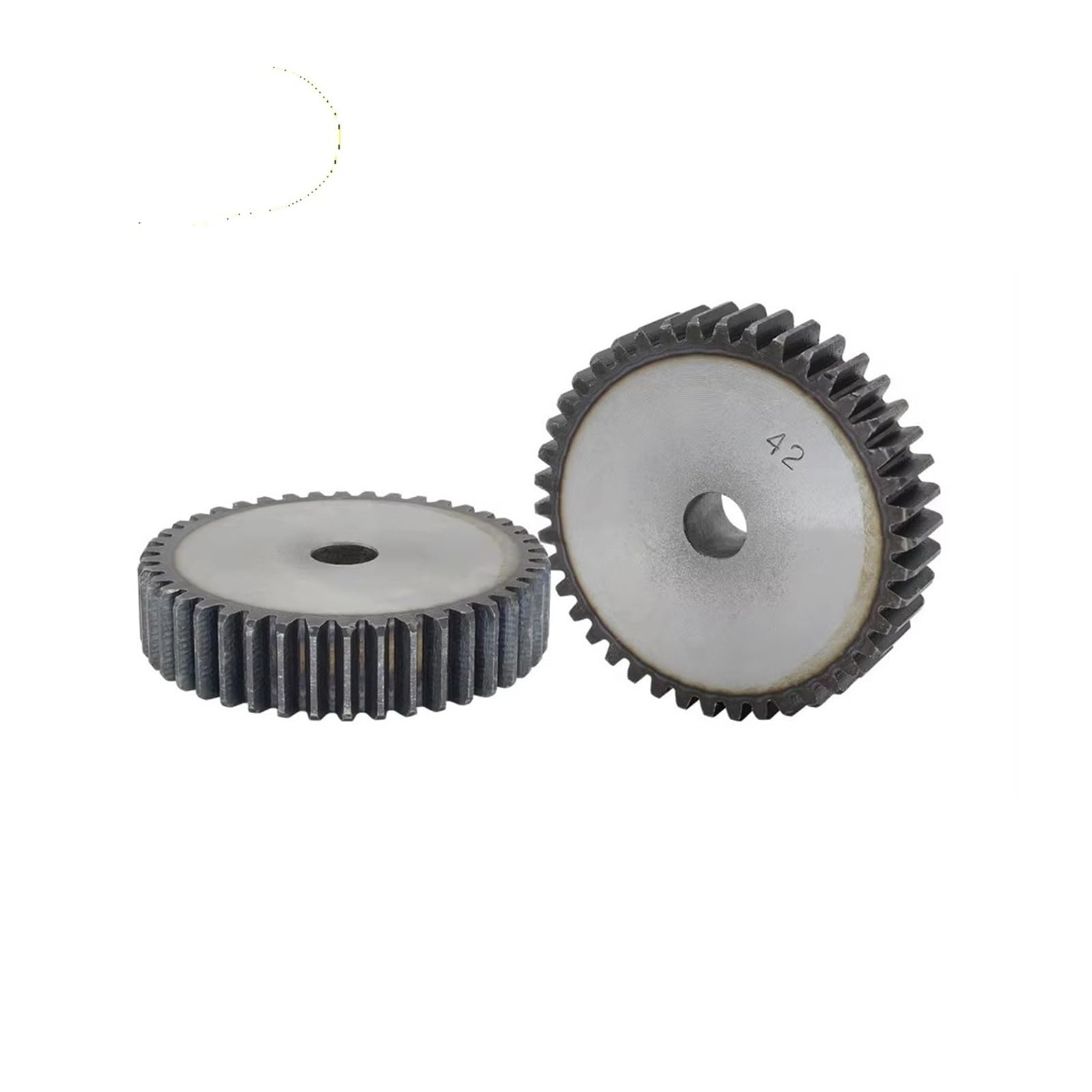 1 pieza 2M-95/98/99/100T 45# engranaje material de acero engranajes cilíndricos para accesorios de transmisión parte CNC (95T, diámetro 20 mm)