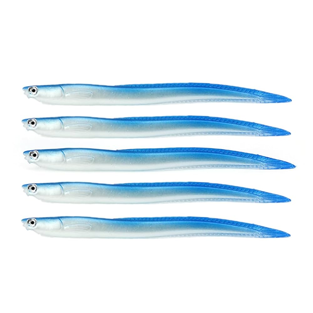 【21】 EEL〈Easy Earl Life〉Products ＸＳ Amazon.com : OriGlam 5 Pcs Soft Bionic EEL Fishing Lures for