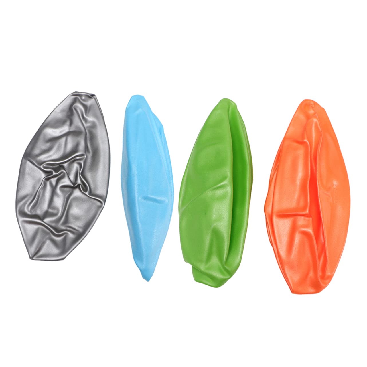 GANAZONO 4Pcs Burst Balls for Fitness Thickened Balancer Exercise Ball Random Orange Green Silver for Home Workouts