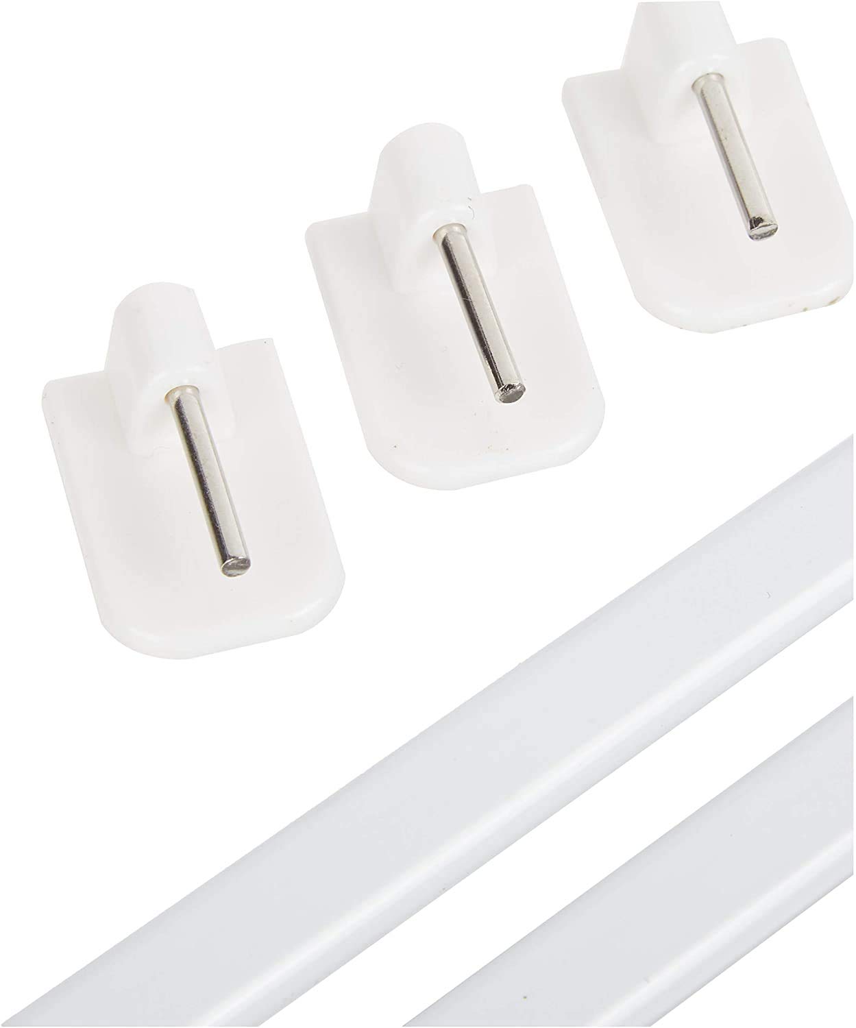 HOMEbasics Zestaw drążków do zazdrostek 070465-0107 80