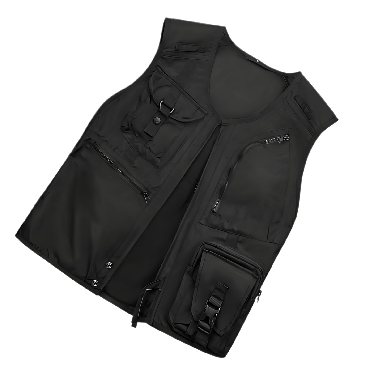 Gilet Biker da Uomo Traspirante Idrorepellente Multitasche | Gilet Protettivo da Moto Leggero per Spostamenti Urbani, Avventure all'Aperto, Viaggi a Lunga Distanza, Escursionismo,