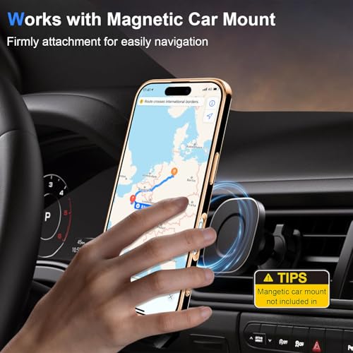 Coque iPhone 16 Pro pour trajets en voiture avec bague de support intégrée - 3