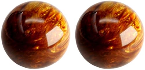 Bola de masaje de mano Bolas de salud chinas Bola de masaje de tejido profundo para terapia de ejercicio de mano muscular, 2 piezas