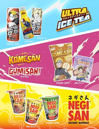 ULTRA ICE TEA Bio Eistee – Veganes Weißteegetränk mit dem Dragon Ball Charakter Goku – Erfrischender Pfirsich-Geschmack – 1 x 500 ml Einweg