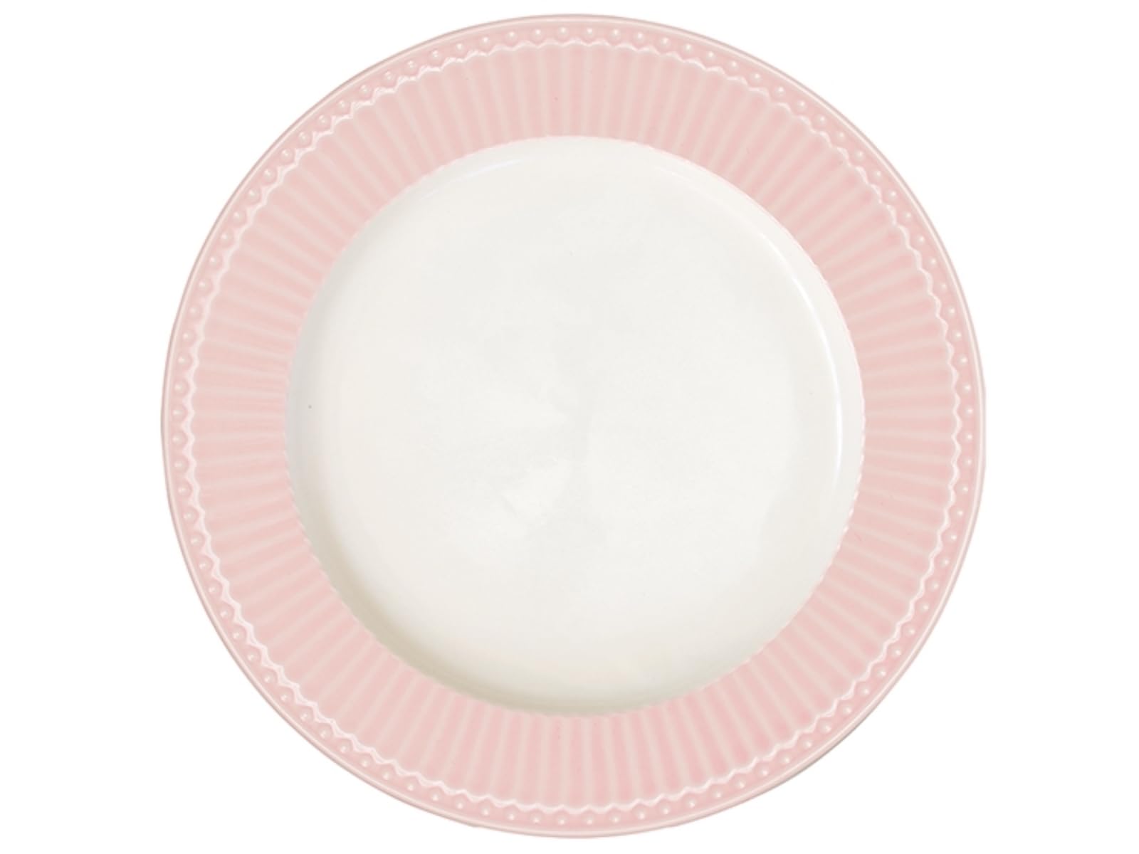 GreenGate Teller - Plate - Alice Pale Pink 20,5 cm