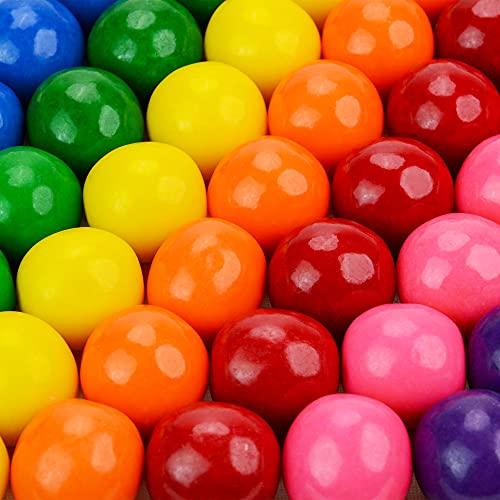 Gumballs for Gumball Machine - 1.3 Inch Large Gumballs - 32 mm Giant Gumballs Bulk - 2.5 Lb Gumball Machine Refills - 75 Pcs Big Gumballs - Bulk Gum for Kids - Assorted Gum Refill