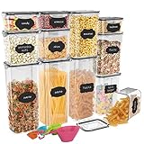 contenitori vetro per alimenti ikea Design salvaspazio: I set di impilabili contenitori per alimenti erano progettati professionalmente e migliorati per minimizzare il posto. Si adatta facilmente al frigo, al freezer o ai tuoi armadietti sono posizionati per aumentare l'uso degli interni. Ferma il caos nella dispensa