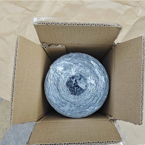 KARVERS Maschendrahtzaun feinmaschig 25mm x 15 mm Sechseckgeflecht verzinkt, Kaninchendraht, Drahtzaun, Hasengitter, Hühnerzaun, Höhe 60cm, Länge 30m
