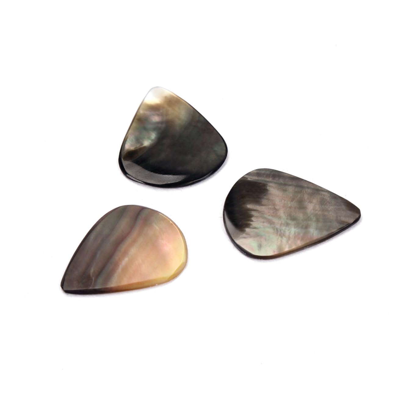 VICASKY 6 púas de guitarra para ukelele, púas para ukelele, bajo, púas de guitarra únicas, púas de pulgar para guitarra, púas de guitarra para guitarra acústica, acero inoxidable