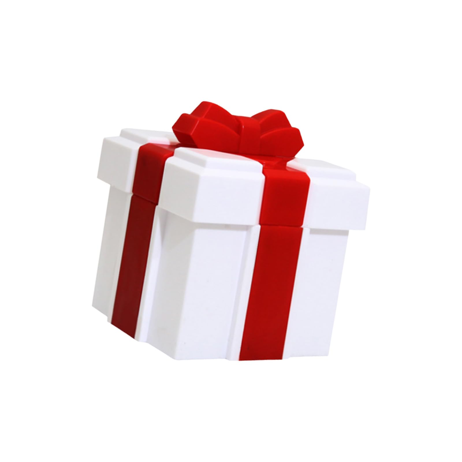 Msioytog Creative Heart Shaped Bowknot Box Decoration for Holiday Party Home Decoration Candy Holder Box with Bowknot