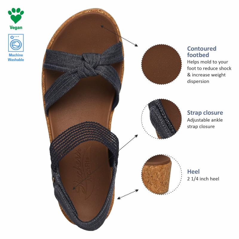 Image of Skechers Women's Arch Fit Beverlee Juliet Sandal