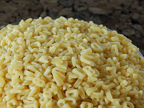 Alphabet Pasta Noodles - 3 Lb Tub - Thumbnail 2