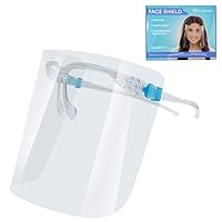 Vista 6 de [O2 Lifecare] Paquete de 3 protectores faciales reutilizables