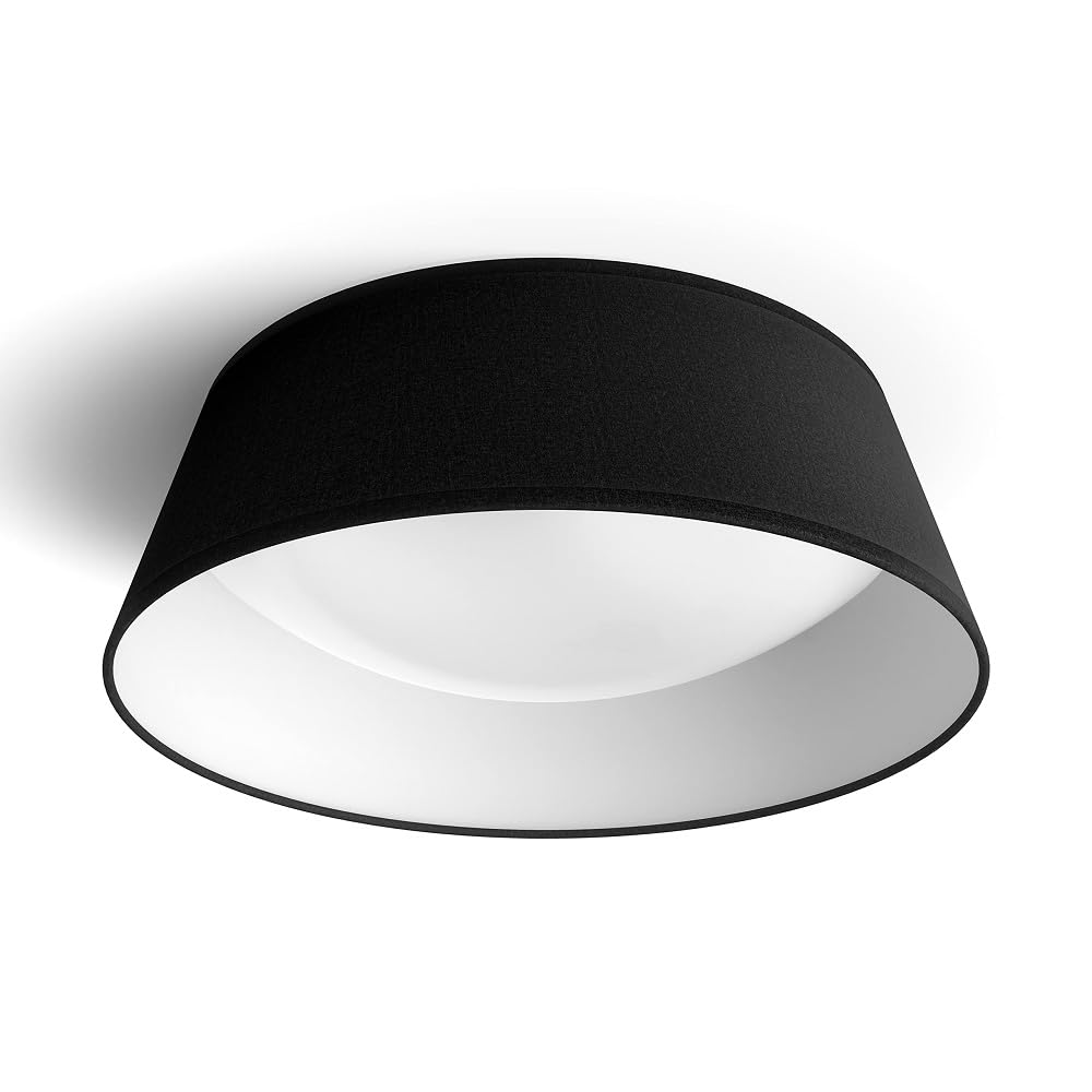Philips LED Dawn Ceiling Light 30K 14W, White, Black (77739500)