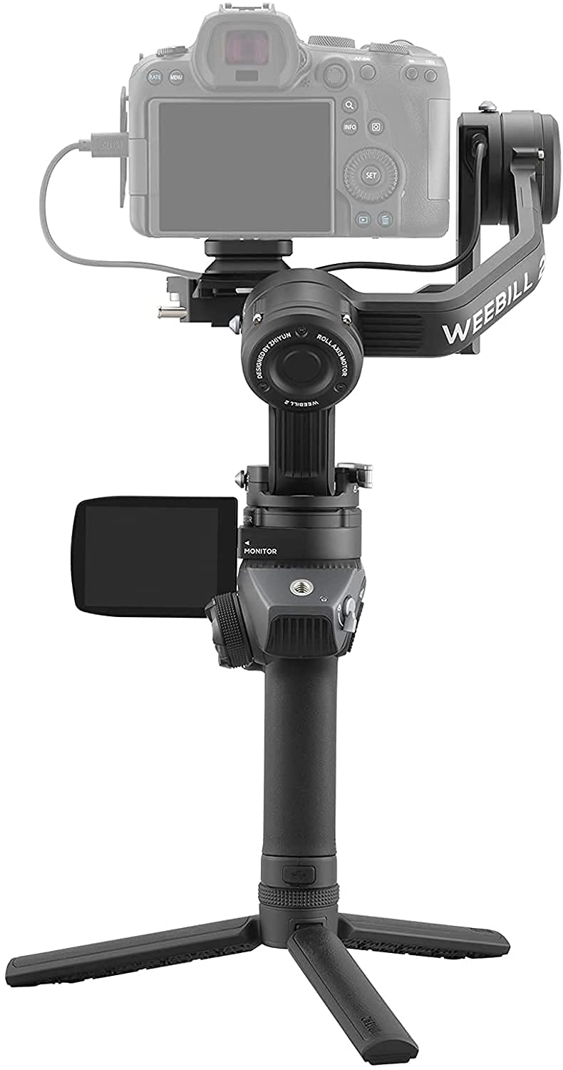 Zhiyun WEEBILL 2 Gimbal Estabilizador de Video Profesional por Mirrorless & DSLR Cámaras Sony A7R3 A7M3 5D4 EOS R Z6 Z7 D850 Panasonic GH5 BMPCC Blackmagic 6K Fujifilm Carga útil de 8.8 Libras