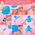 Eppingwin Beads and Bead assortments (1000 Pony Beads-Transparent Mixed)…