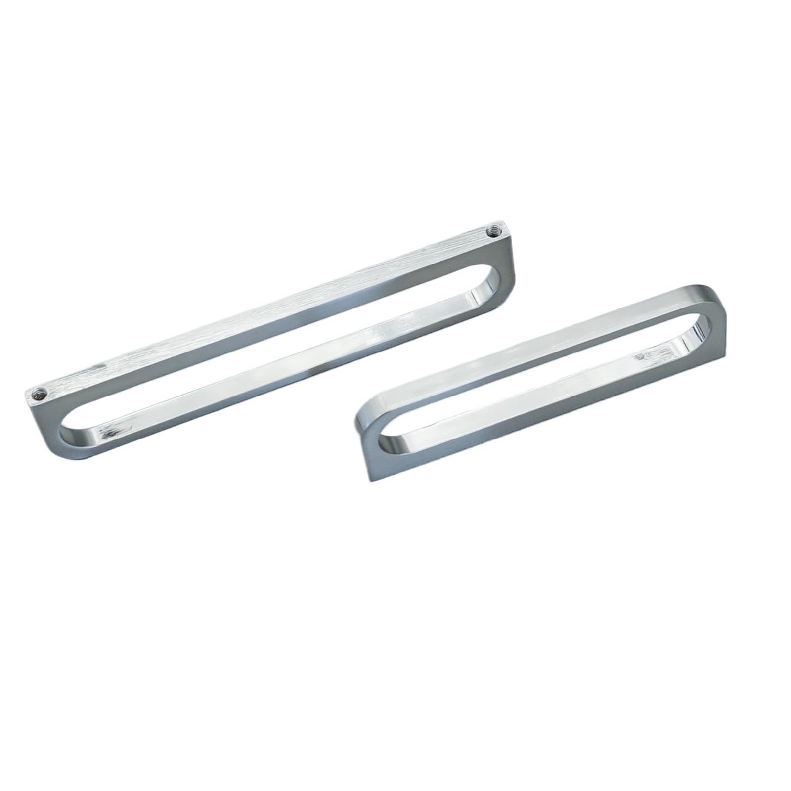 ZRHWSPD Brushed Nickel Cabinet Pulls Nickel Steel Cabinet Handles Kitchen Cupboard Door Knobs Bedroom Wardrobe Pulls Modern Furniture Hardware(96mm)