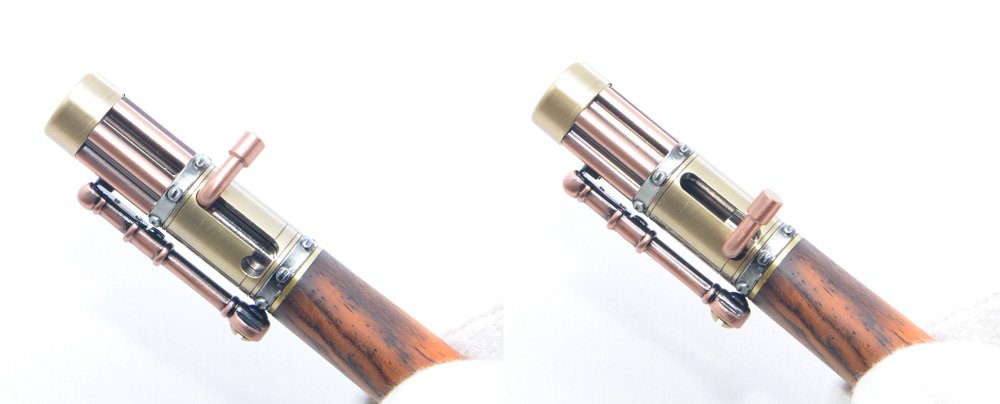 スチームパンク 蒸気機関 手作り 高級 木製 ボールペン ココボロ 真鍮 スチームパンク 蒸気機関 手作り 高級 木製 ボールペン ココボロ