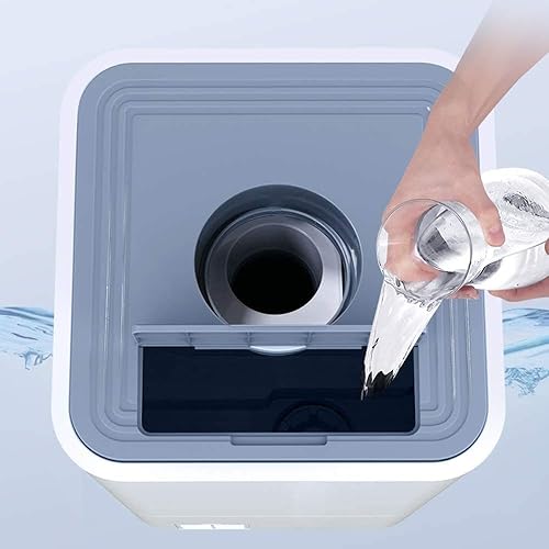 Humidificador de niebla fría, humidificadores de aire ultrasónicos para dormitorio, bebé, hogar, humidificador grande de llenado superior de 15L,