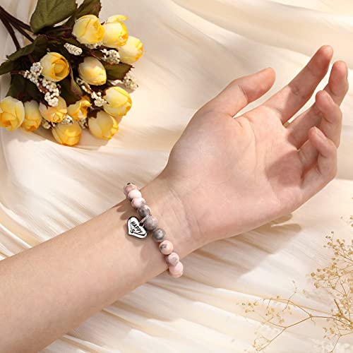 Image of MIXJOY Happy Birthday Gifts for Women, Birthday Braided Beads Bracelet Gifts for Turning Age Daughter Granddaughter Niece