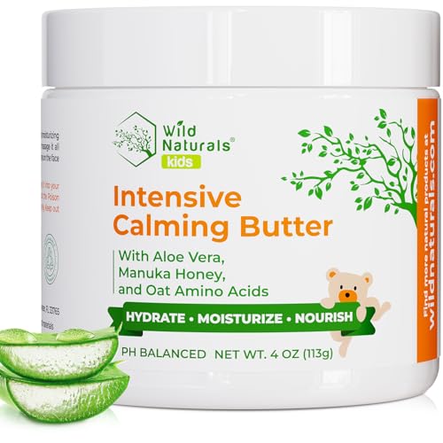 Image of Baby Eczema Cream - Moisturizer for Dry, Itchy, Sensitive Skin & Diaper Rash - Long-Lasting Body Butter Lotion for Calming & Itch Relief (4oz)
