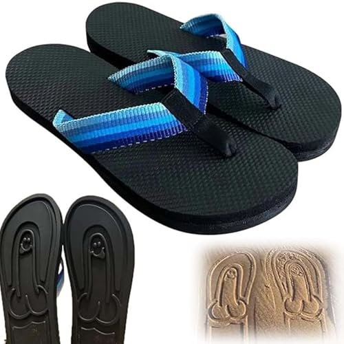 Hidden Flip Flops for Women Men Funny Beach Sandals Summer Yoga Mat Thong Sandals