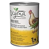Comida para perros húmedo con boquillas de paté cosida al vapor sin cereales