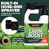 Turf Perk Lawn Boost Solution Spray 32 fl oz Covers 5,000 Sq Ft Amino Acid Lawn Formula Hose-End Application for Routine Care Safe for Pets & Kids