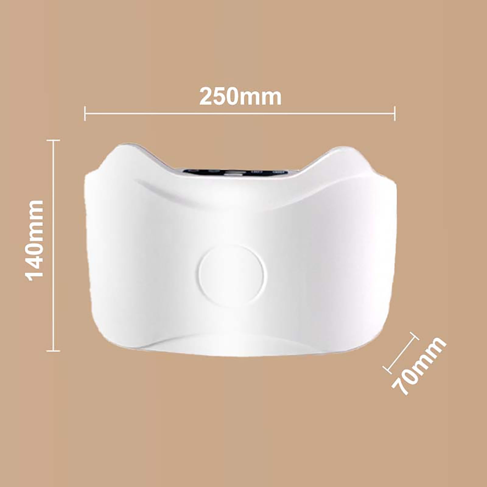 Masajeador abdominal inalámbrico eléctrico para quema de grasa y digestión, masajeador de celulitis del vientre, cinturón de masaje de vibración ajustable para perder peso (1Set)