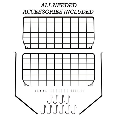 Vdomus Shelf Pot And Pan Rack Hanger - Mounted Hanging Pot Rack For Kitchen Storage And Organization - Black 2-Tier Wall Shelf For Pots And Pans Storage Pots Rack For Kitchen Ceiling #TOP5