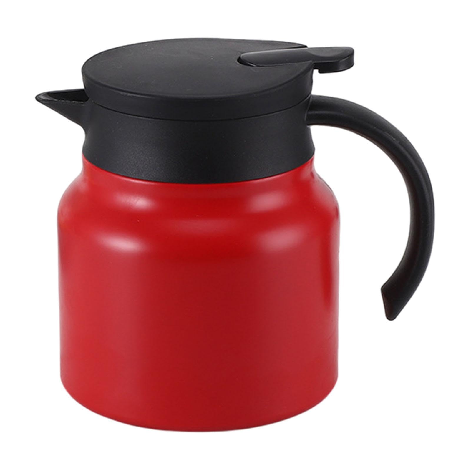Cafetière isolée rouge pour vos petits-déjeuners en famille et moments de partage