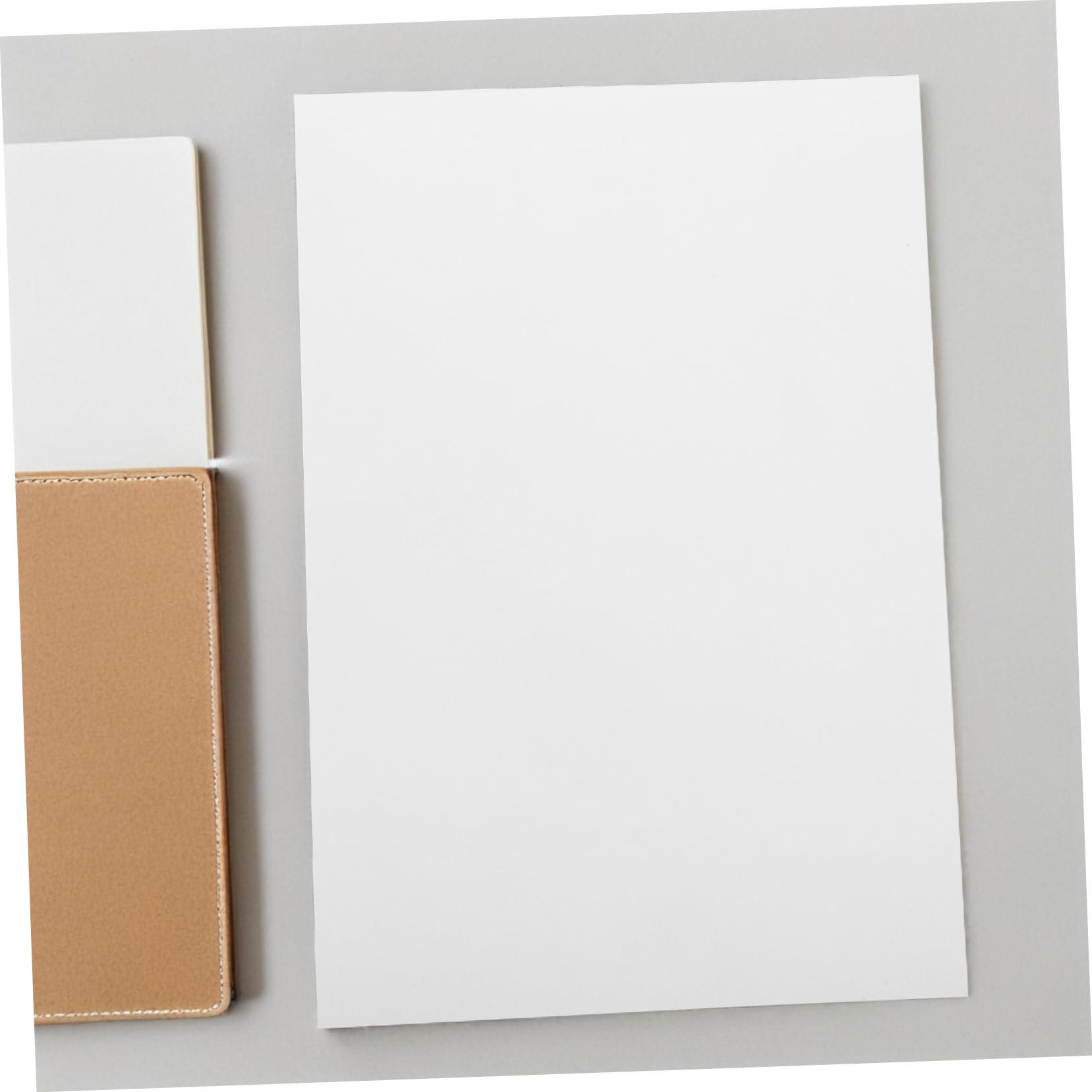 Papier Aquarelle 8k 600g, 10 Feuilles, Blanc Texturé pour Artistes