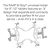 RAM Mounts RAM-HOL-UN9U X-Grip Universal Holder for 9