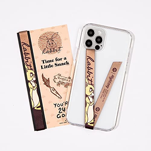 スマホケース ハンドストラップ フィンガーストラップ 落下防止 ワイヤレス充電対応 phonestrap ディズニー