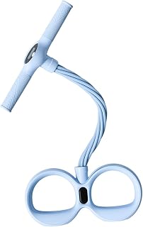 デジタルカウンター付きフィットネスレジスタンスバンド 6チューブ弾性エクササイズバンド 全身トレーニングと筋力トレーニング用 家庭用フィットネス機器