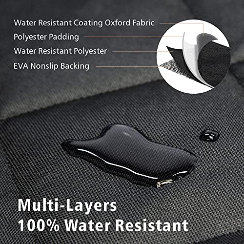F-color SUV Cargo Liner for Dogs, Water Resistant Pet Cargo Cover Dog Seat Cover Mat for SUVs Sedans Vans with Bumper… - Image 5