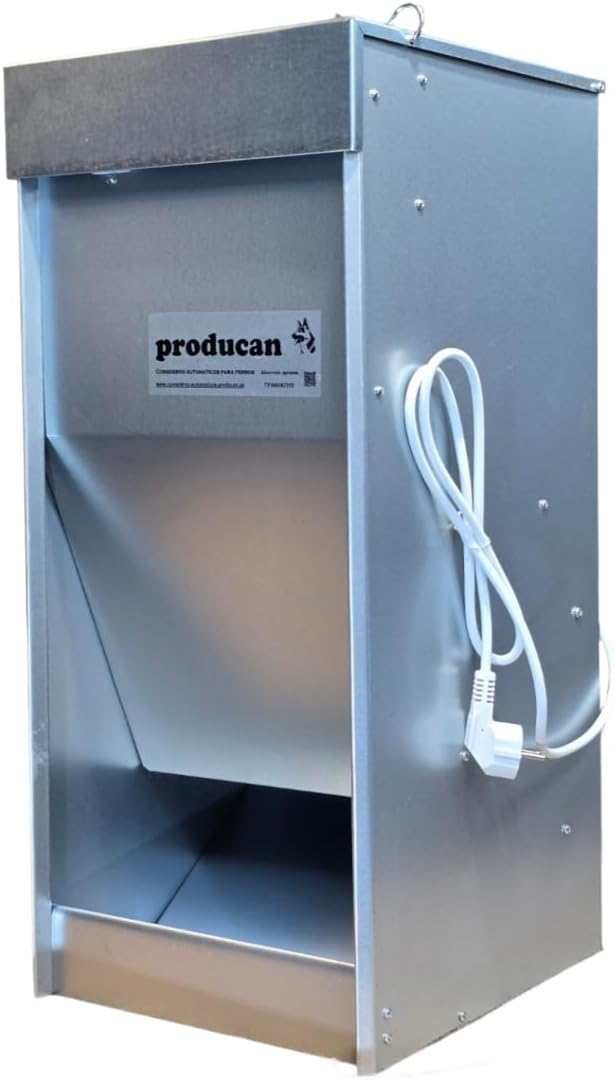 PRODUCAN Modelo P1, comedero automático profesional 40L