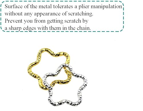 Miniatura 2 de HAO PRO Anillo de salto de estrella de 0.650 in de diámetro, aspecto elegante que evita los bordes afilados que se mantienen cerrados, seguros,