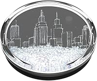 Vista 3 de PopSockets Agarre para teléfono con soporte expansible, Tidepool - City Scape