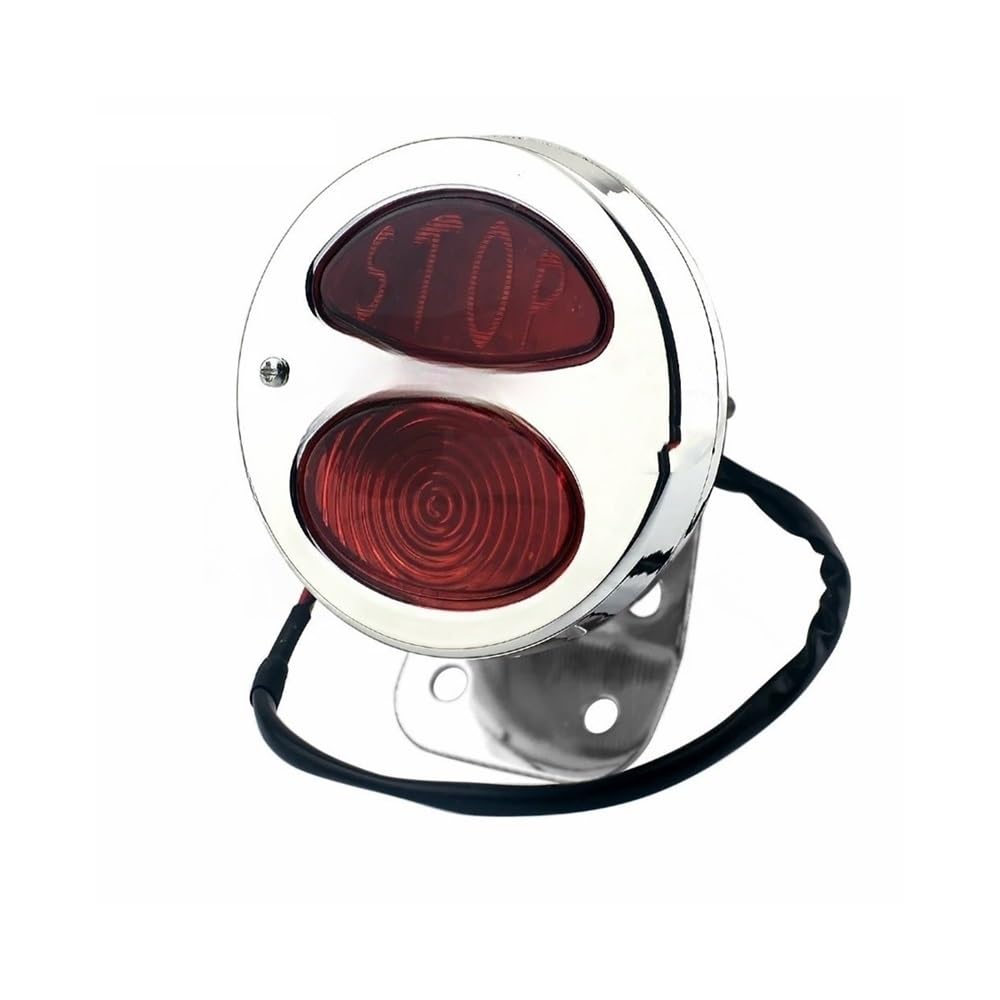 Feu arrière moto LED résistant aux vibrations pour custom 12V