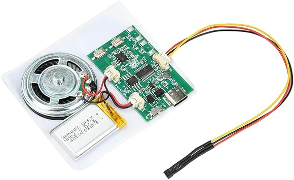 Diymore DIY Birthday Cards Music Module 8MB,Magnetic Activated Sound Module with Speaker,Easy Recording for Personalized Greetings,DIY Projects Holiday Crafts Cards Gifts for Women Men Mom Kids