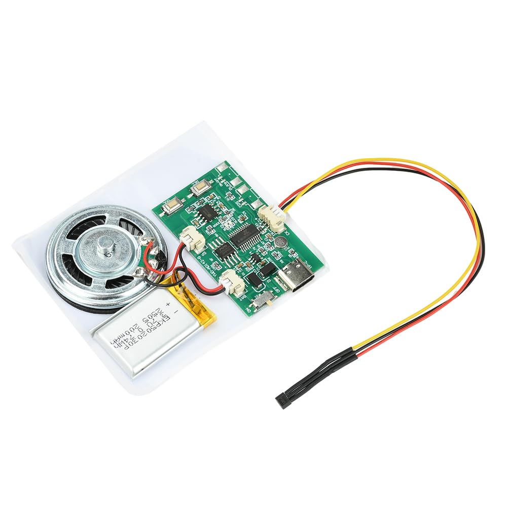 Diymore DIY Birthday Cards Music Module 8MB,Magnetic Activated Sound Module with Speaker,Easy Recording for Personalized Greetings,DIY Projects Holiday Crafts Cards Gifts for Women Men Mom Kids