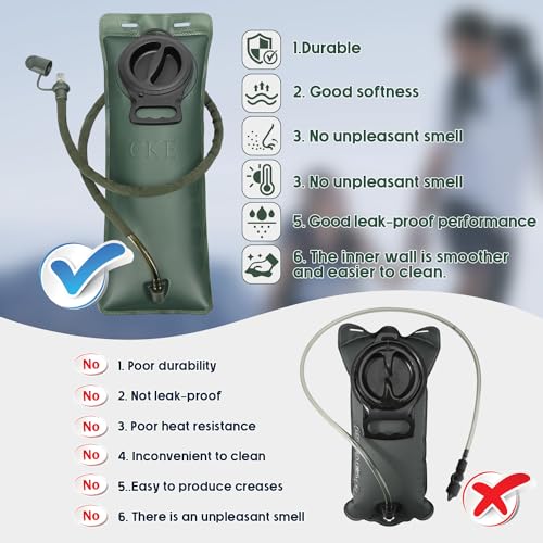 Water-Bladder-for-Hydration-Pack-Hiking-Water-Backpack-Hydration-Backpack-Leak-Proof-Easy-Clean-2L-3L-Hydration-Bladder-Water-Reservoir-Water-Pouch-for-Running-Hiking-Climbing-Camping-Cycling-Hunting