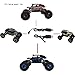 Blomiky 2 Pack SM-2P USB Charger Power Adapter Cable for SY-E511 RC Excavator 4.8V NiCd or NiMH Battery 1:18 RC Car USB 4.8V 2