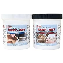 Fasco Epoxies Epoxy Glue - Fast Set - Quart Kit