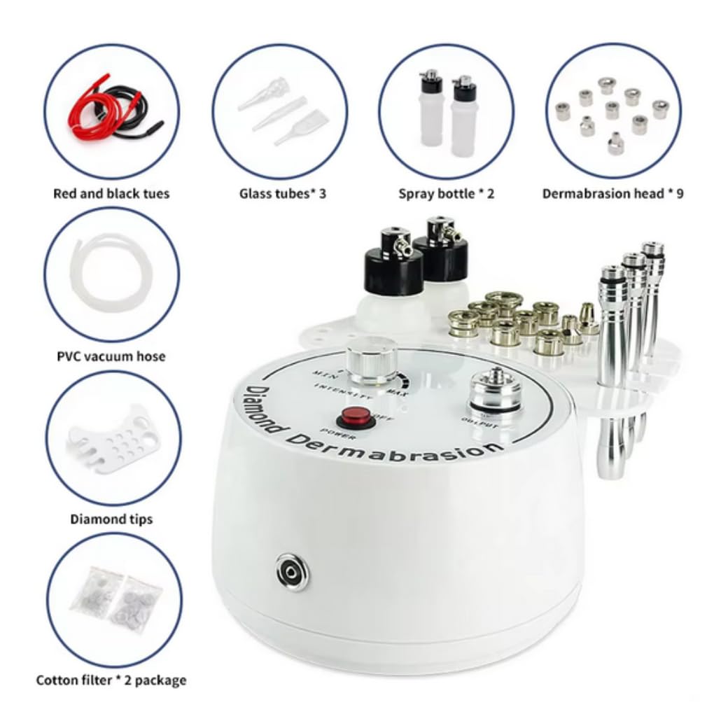 Amazon.com: Diamond Microdermabrasion Machine，3 in 1 Demabrasion