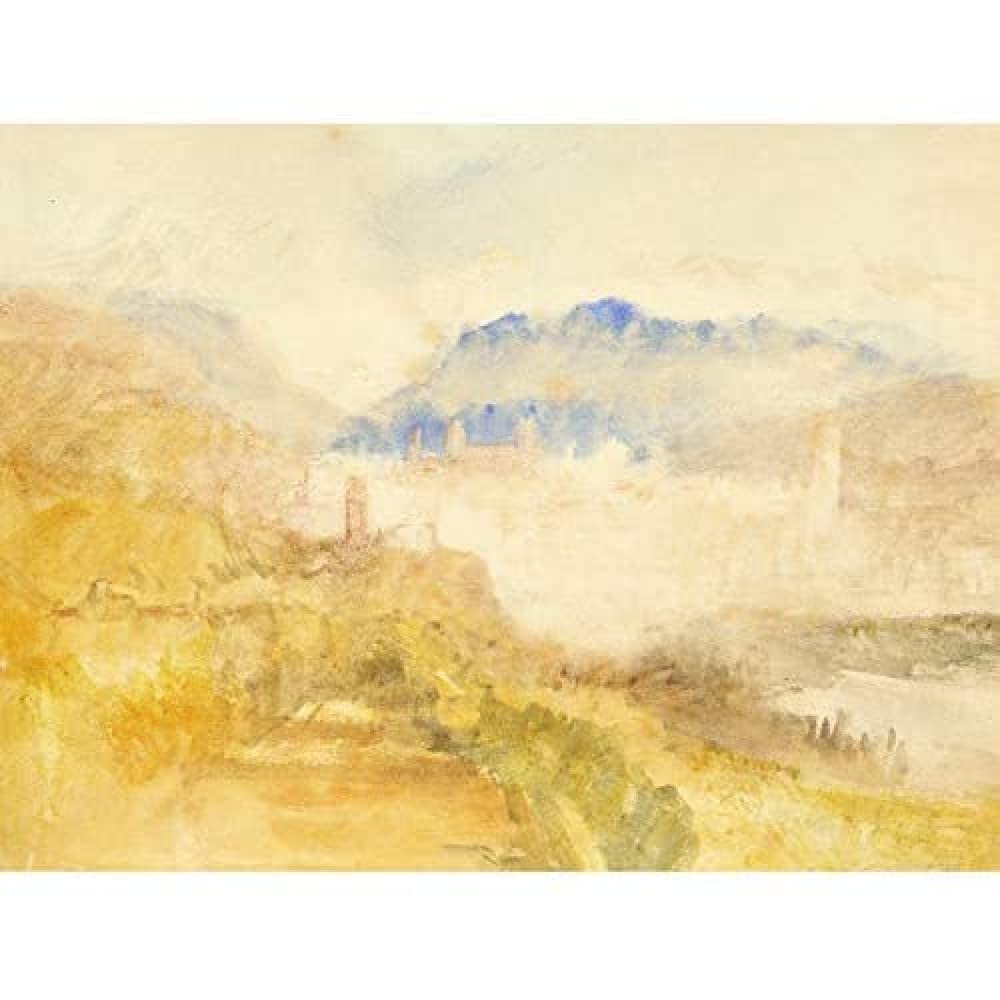 Artery8 Turner Ivrea Painting Unframed Wall Art Print Poster Home Decor Premium