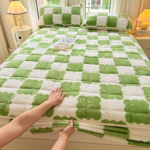 Funda para cama individual extra profunda con acolchado suave transpirable