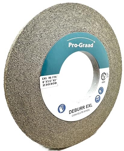 EXL Deburring Wheel 8" x 1/2" x 3", 9S Fine, 05791