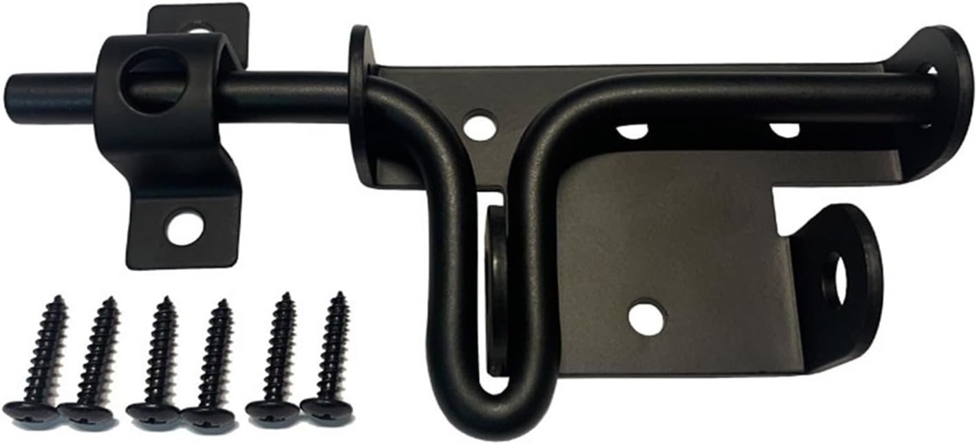 1 PC The New Slide Bolt Lock Door Window Catch for Outdoor Doors Sheds Barn Cabinets Heavy Duty Solid Sliding Bolts Latch Hardware Accessories